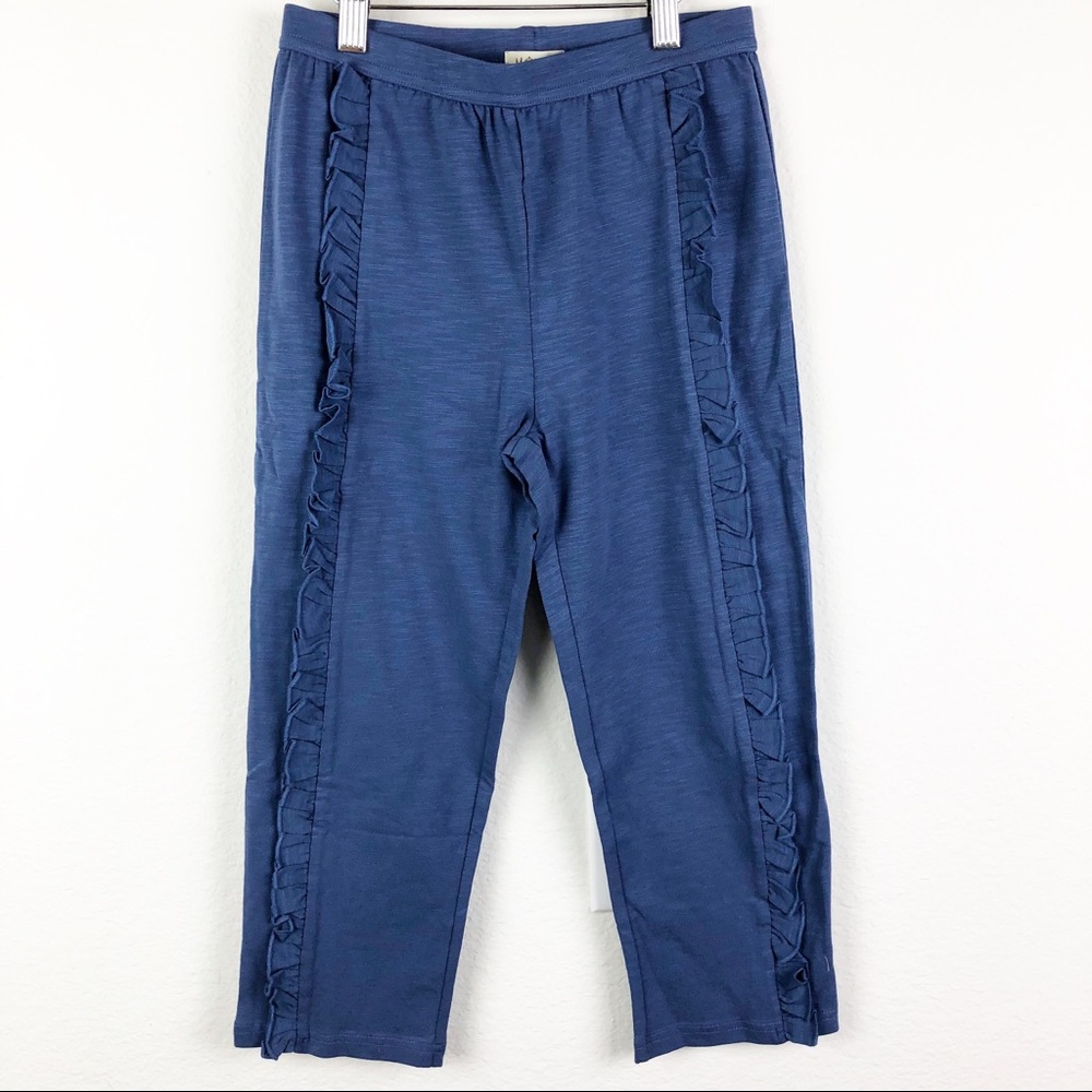 Matilda Jane Scenic Hike Blue Cropped Pants Size 8